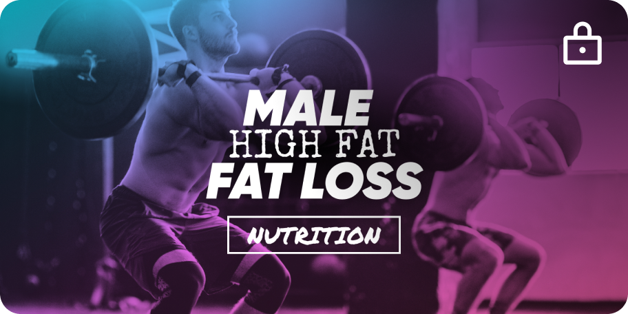 Male Fat Loss - High Fat
